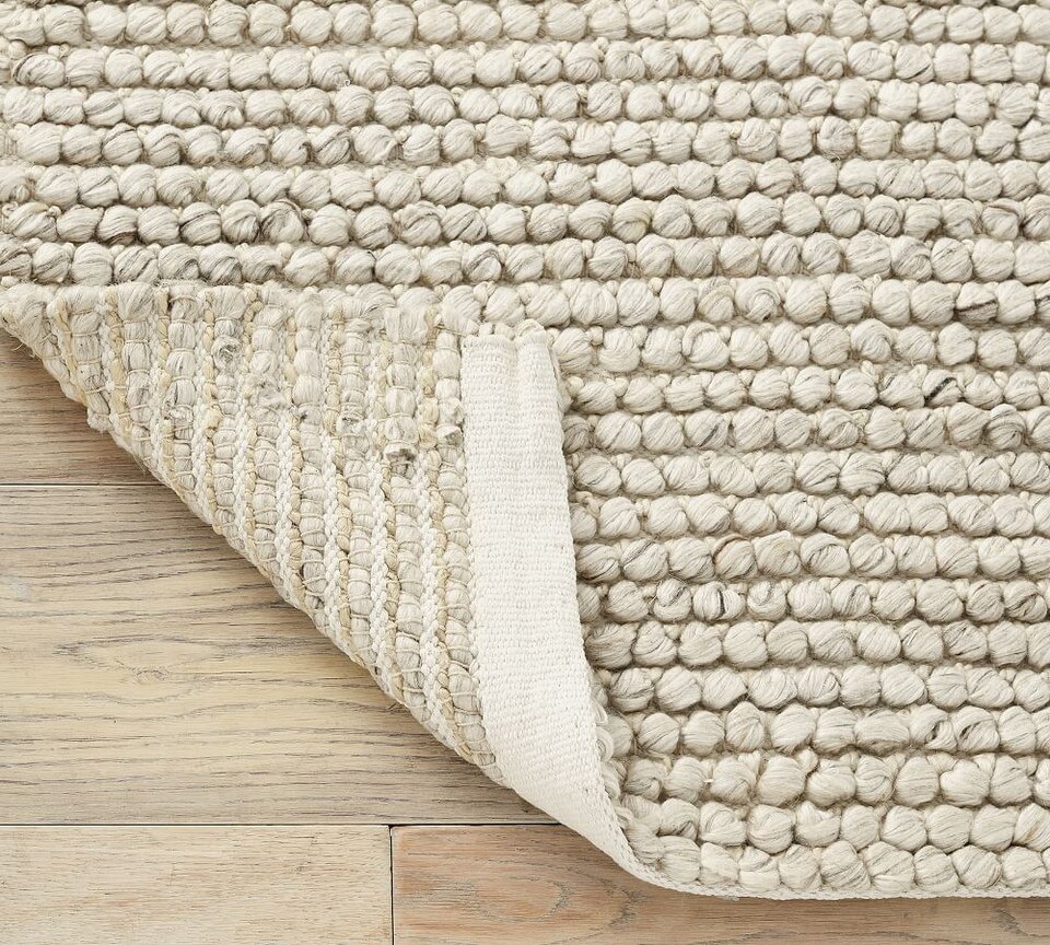 Zane EcoFriendly Handwoven Textured Rug Pottery Barn Australia